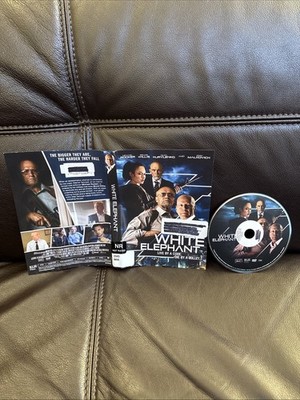 White Elephant (DVD, 2022) Bruce Willis, No Case, Disc + Art, Ex Library