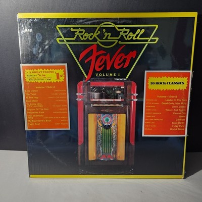 Sealed BOTH VOLUMES K-Tel Rock N Roll Fever 1 & 2 Twin Pack 1982 Vinyl LP Set