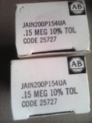 2 Allen Bradley potentiometers Type J 0.15 meg (150K) - Image 1 of 4