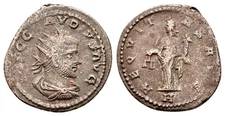 Roman Provincial BI Antoninianus - Antioch 268-270 AD - CLAUDIUS II