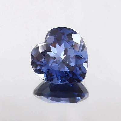 Natural Heart Cut Blue Sapphire 35.50 Ct Loose AGL Certified Flawless Gemstone