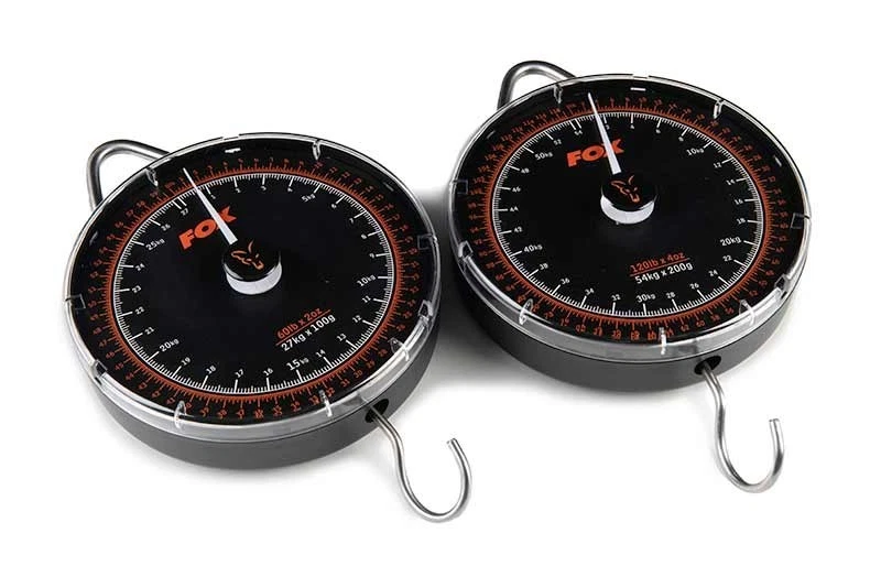 Básculas Fox Dial 60 lb x 2 oz / 27 kg CCC065 nuevas básculas de pesca de carpa Foto 4 de 4