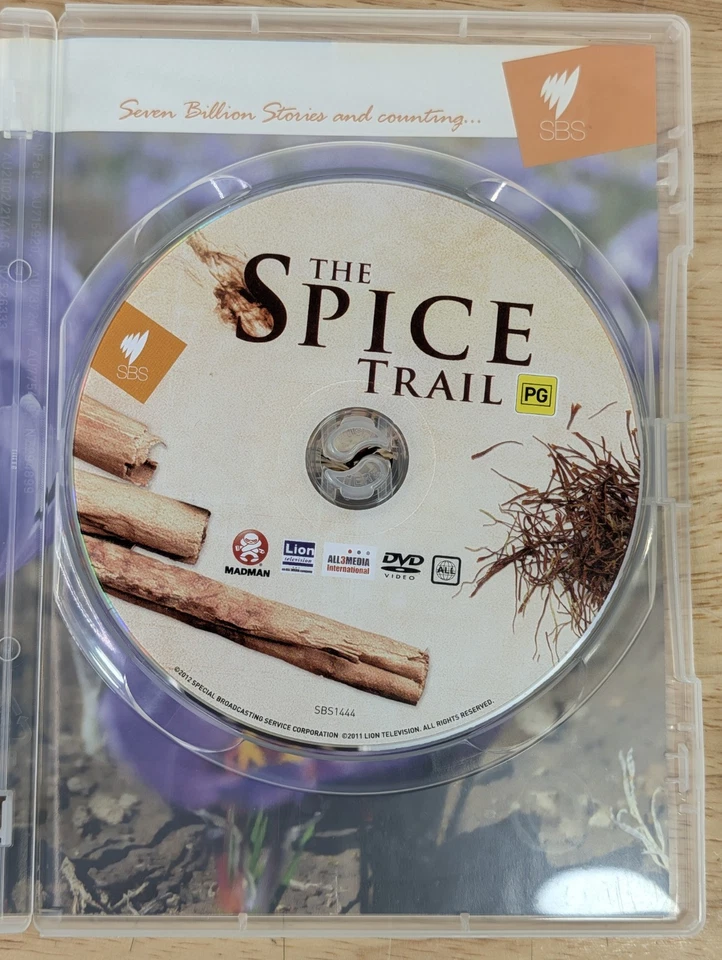 The Spice Trail : The Origins of Spice DVD (2012 |  Region All | SBS | VGC) - Image 4 of 4