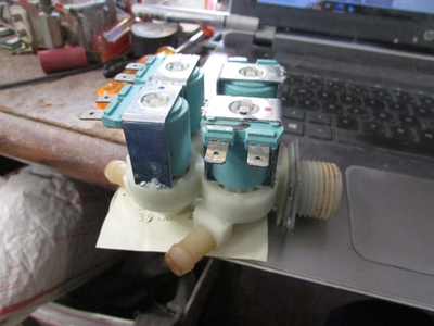 #ad Samsung Washer DC62 00214M Water Inlet Valve $12.55