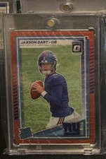 Panini Donruss 2025 Jaxson Dart Red Wave Rated Rookie 400 New York Giants