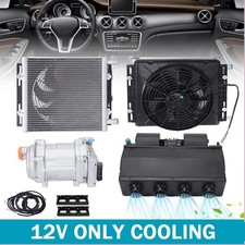 12v Auto Air Conditioner Electric Underdash Ac Kit Compressor Cool Universal 12v Auto Air Conditioner Electric Underdash Ac Kit Compressor Cool Universal