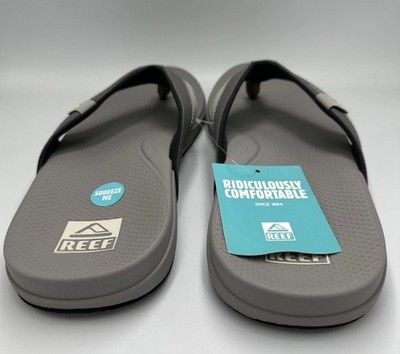 Reef Cushion Spring 2.0 Flip Flop Sandals Men SZ 8 Grey Comfort Slip-On Reef Cushion Spring 2.0 Flip Flop - Free Shipping | DSW main image 2