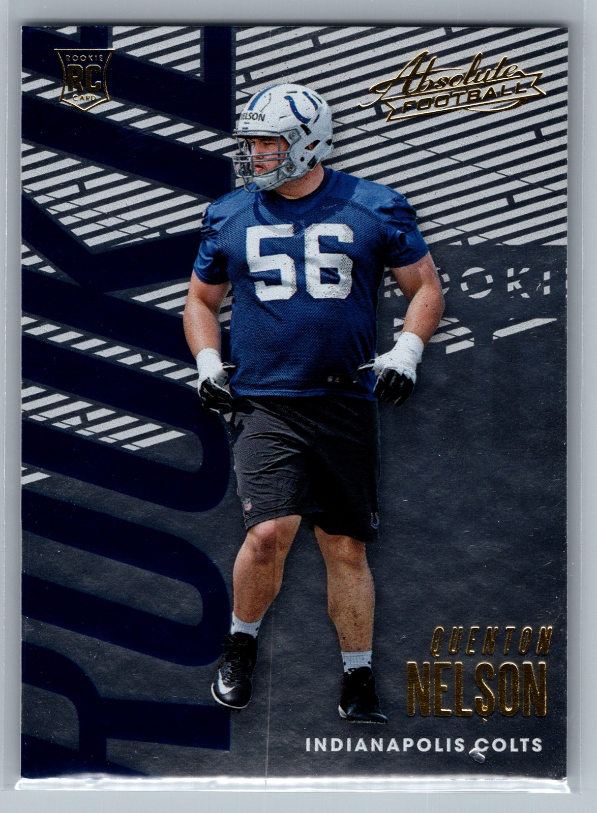 Quenton Nelson 2018 Panini Absolute #147 Indianapolis Colts RC