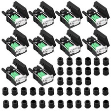 10PCS DB9 Female Breakout Connector,DB9 Solderless RS232 D-SUB Serial to 9-pi...