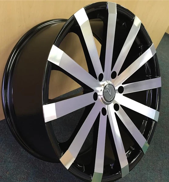 Rueda de máquina 20" Velocity VW12-M 🔥 20X8.5 +35 5X120🔥74.2 negra ✅Última ⓵🔻 Foto 2 de 4