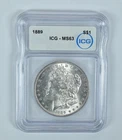 1889 Morgan Silver Dollar MS63 ICG *2642