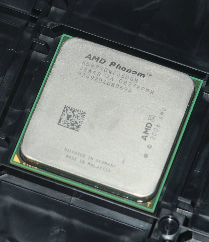 AMD Phenom x3 8750 2.4GHZ/1.5MB Triple Core AM2 HD875ZWCJ3BGH - Image 2 of 4