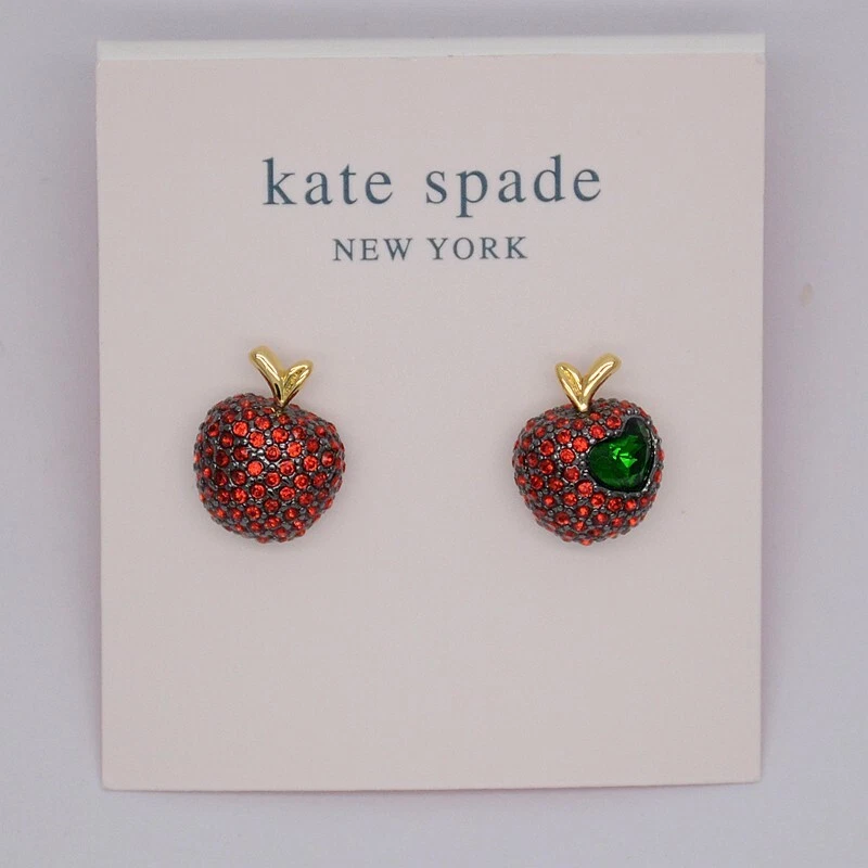 Apple earrings kate spade outlet
