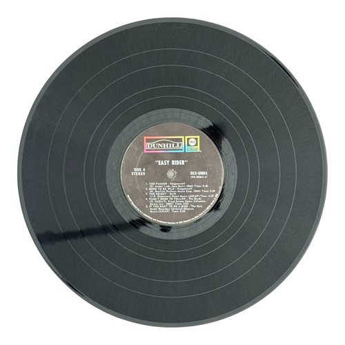Easy Rider Soundtrack (1969) - Dunhill Stereo Vinyl Record DSX 50063 - G+ - Picture 3 of 3