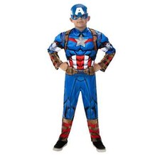 Marvel Avengers Captain America Kids Costume Size M 8 