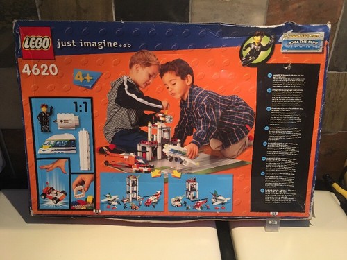 New in Box Complete LEGO 4620 JACK STONE Airport Vintage - Picture 2 of 8