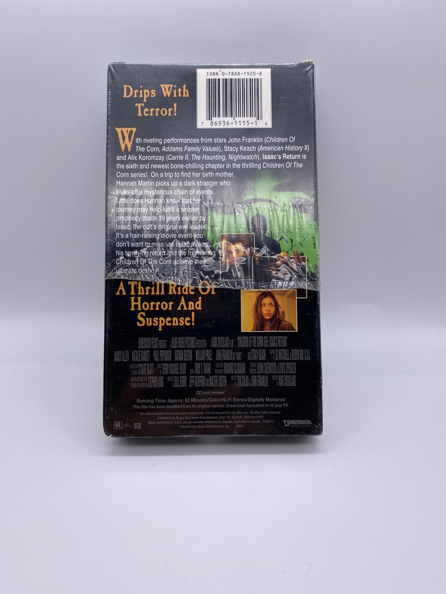 Children of the Corn 666: Isaacs Return (VHS, 1999) for sale