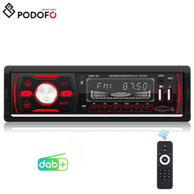 DAB+ Autoradio RDS AM FM Bluetooth Freisprecheinrichtung 2 USB TF AUX-IN 1 DIN