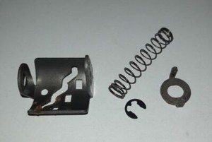 Pos 3) Bauteile (mechanisch) aus Dual Type 1019 - Plattenspieler Ersatzteil