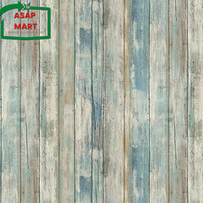 Practicalws Peel and Stick Wallpaper 17.71" X 236.2" Wood Wallpaper Wood Contact