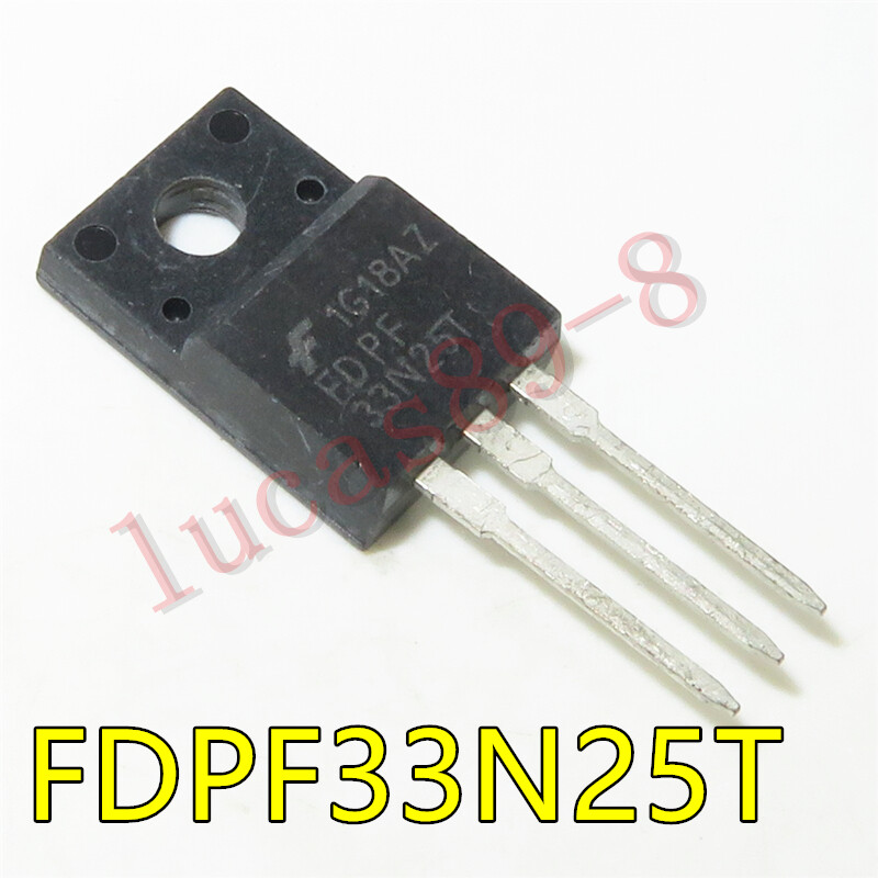 Reland Sun FDP33N25 MOSFET – 10 Stück, TO-220 Gehäuse, 33A 250V, Für Elektronikprojekte