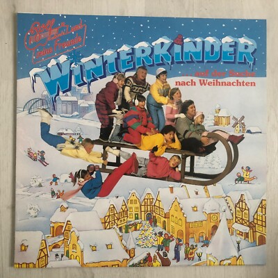 LP Winterkinder Suche nach Weihnachten Rolf Zuckowski Polydor 8337391 mit OIS