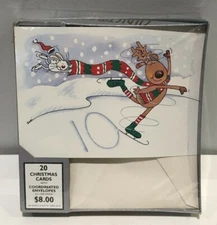 The Paper Magic Group  "Winning Combination" 20 Christmas cards & envelopes USA