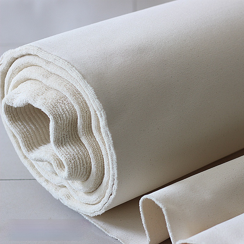 100% Cotton Canvas Fabric Natural Thick Heavy 12oz Sewing Craft Upholstery