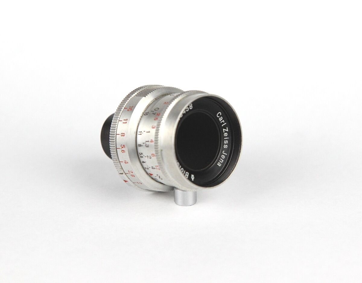 Lens Carl Zeiss Jena Biotar 2 / 12,5 for Pentaka 8-Pentaflex Lens Carl Zeiss Jena Biotar 2 / 12,5 for Pentaka 8-Pentaflex