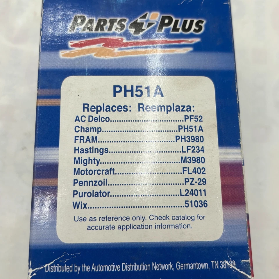 Filtro de aceite Parts Plus PH51A ⭐ Foto 4 de 4