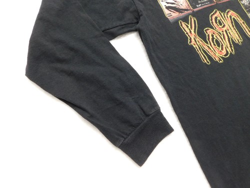 Vintage KORN Albums Band Tee Large LS Follow The Leader Issues Peachy Tour Shirt - Picture 20 of 22