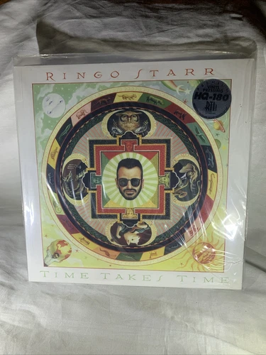 RINGO STARR Time Takes Time 180-gram RED COLOR VINYL LP Sealed BEATLES