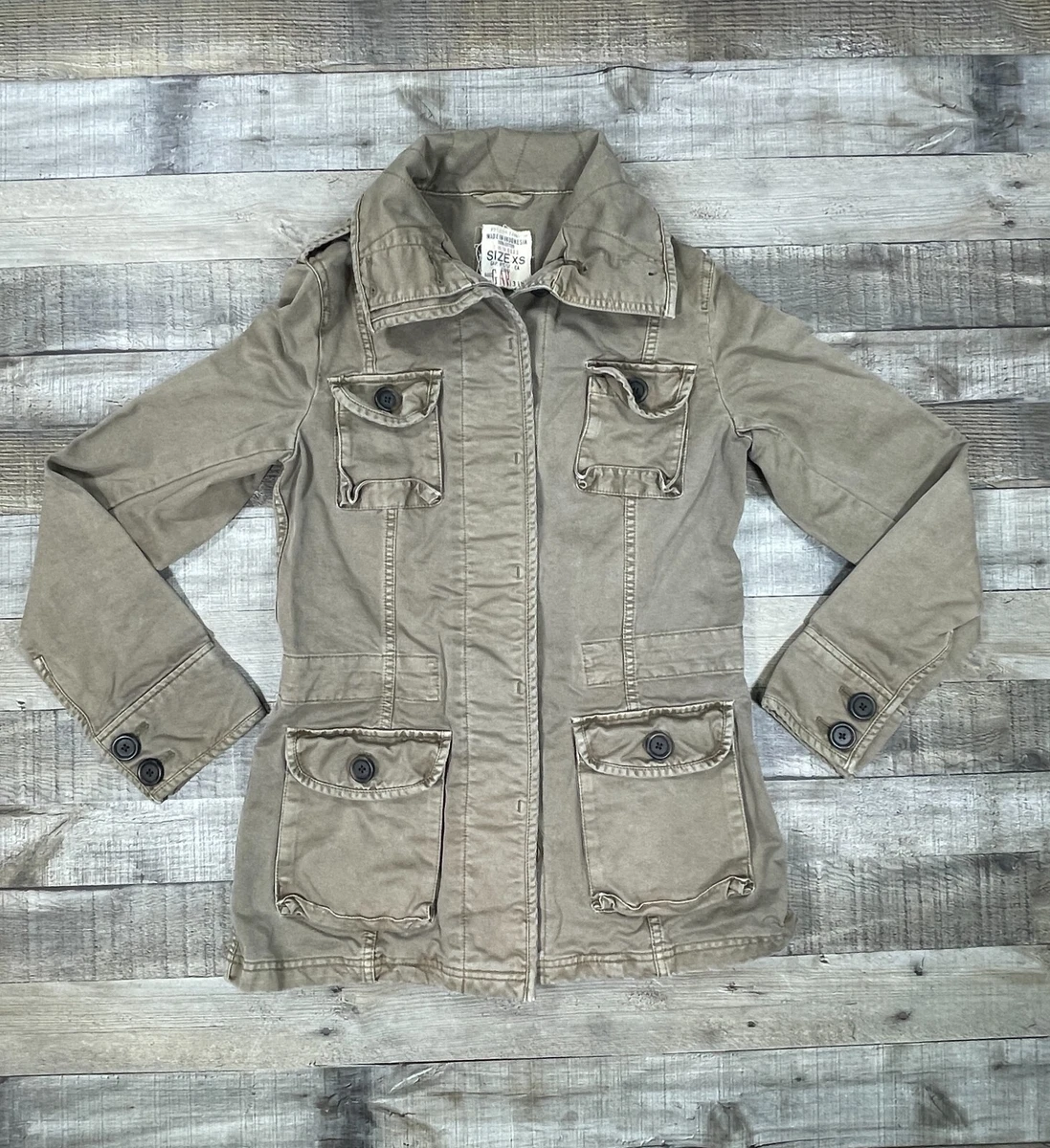 Gap military jacket womens discount