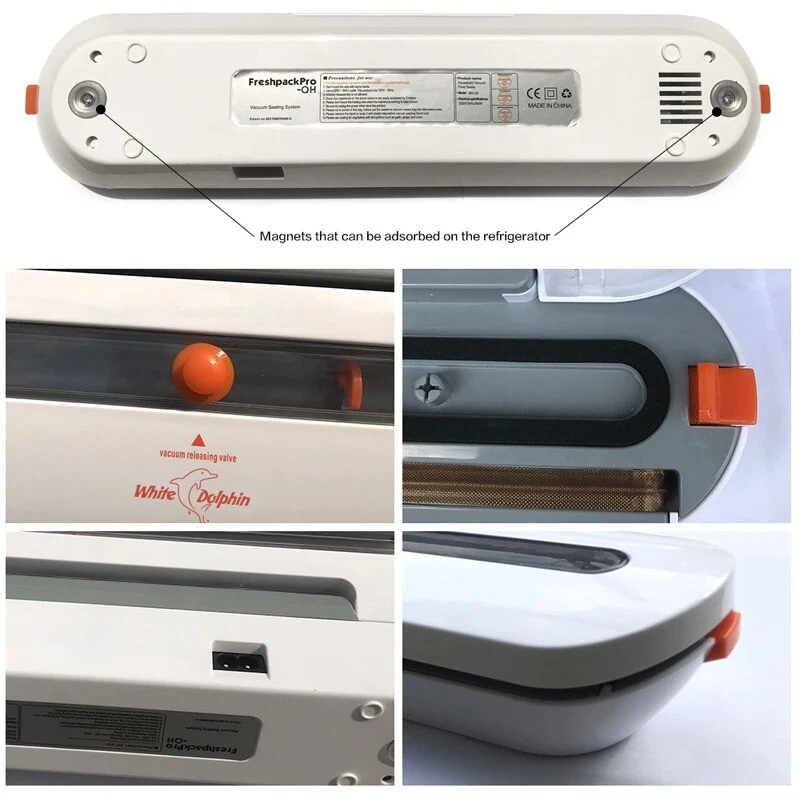Best Electric Vacuum Sealer Machine 220V 110V With 10pcs Food Saver Bags - Image 4 of 4