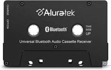 Universal Bluetooth Audio Cassette Receiver, Built-in Rechargeable Battery