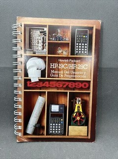 HP 19C/29C Owner's Handbook and Programming Guide; SPANISH