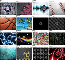 Any 1 Vinyl Decal/Skin for Apple PowerBook G4 Laptop Lid - Free US Shipping!