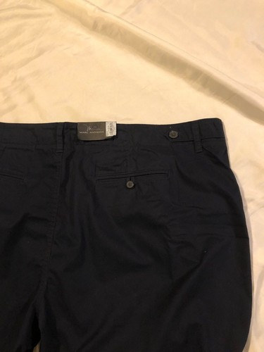 Pantalones cortos informales Marc Anthony grandes y altos: estilo pantalón para hombre, bolsillo para monedas: azul marino, 52 - Imagen 6 de 6