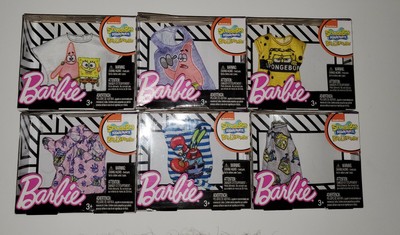 2018 Barbie Doll Sponge Bob Square Pants Peach Burger Shirt Only New Barbie Kleidung Accessoires - rede juninho spielzeug roblox galaxy girl series 2 rare blind box 3 toys 2018 Barbie Doll Sponge Bob Square Pants Peach Burger Shirt Only New Barbie Kleidung Accessoires - spielzeug roblox galaxy girl series 2 rare blind box 3 toys