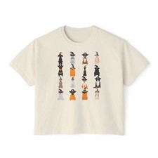 Camisa de Halloween para perros espeluznantes sombrero de bruja camisa amante del perro regalo disfraz de Halloween camiseta