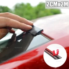 2M Car Windshield Roof Rubber Seal Noise Insulation Strip Sticker Trim Universal
