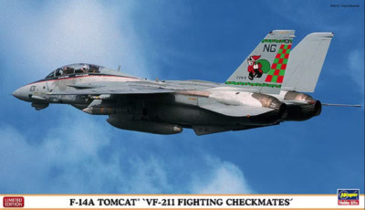 Hasegawa 1:72 F-14A Tomcat - VF-211 Fighting Checkmates