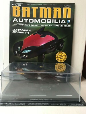 Automobilia Eaglemoss Collection #15   Batman & Robin #1 Fahrzeug + Magazin