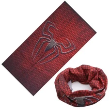 Scarf MouthMask Cycling Headband Bandana Buff Spiderman Joker Halloween Costumes