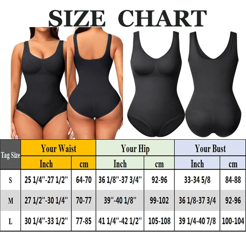Fajas Colombianas Reductoras Jumpsuit integrierter BH Ganzkörper Body Shaper Top - Bild 35 von 49