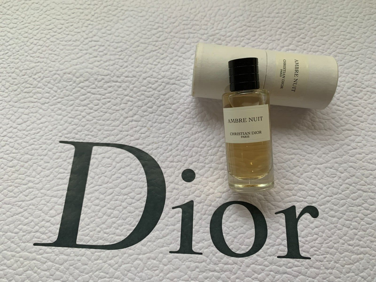 Dior La Collection Couturier Parfumeur Ambre Nuit Miniature Sample