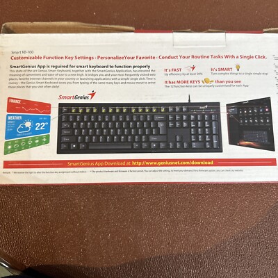 Genius KB-100 Wired Smart Keyboard