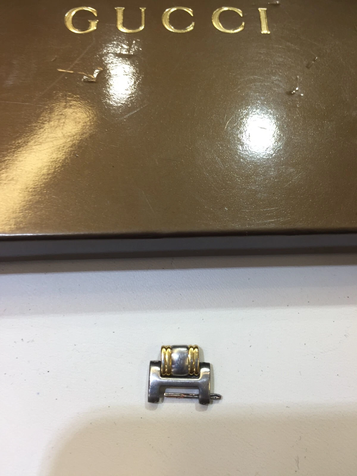 gucci 9040L link extra due toni misura donna 12mm