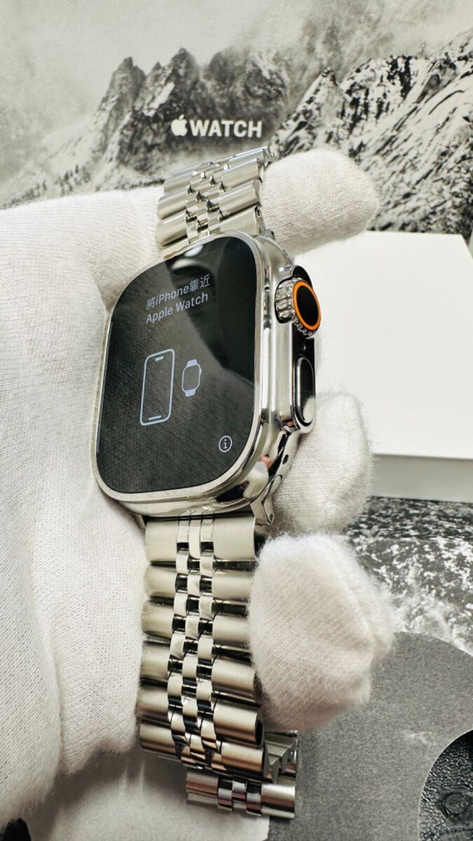 Apple Watch ULTRA 49mm CUSTOM Diamond Polished Polished Apple Watch ULTRA 49mm CUSTOM Diamond Polished Polished