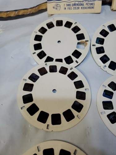 VINTAGE GAF Sawyer Viewmaster LOT Early Sawyer & Out of Print - 12 Reels Total - Picture 10 of 12